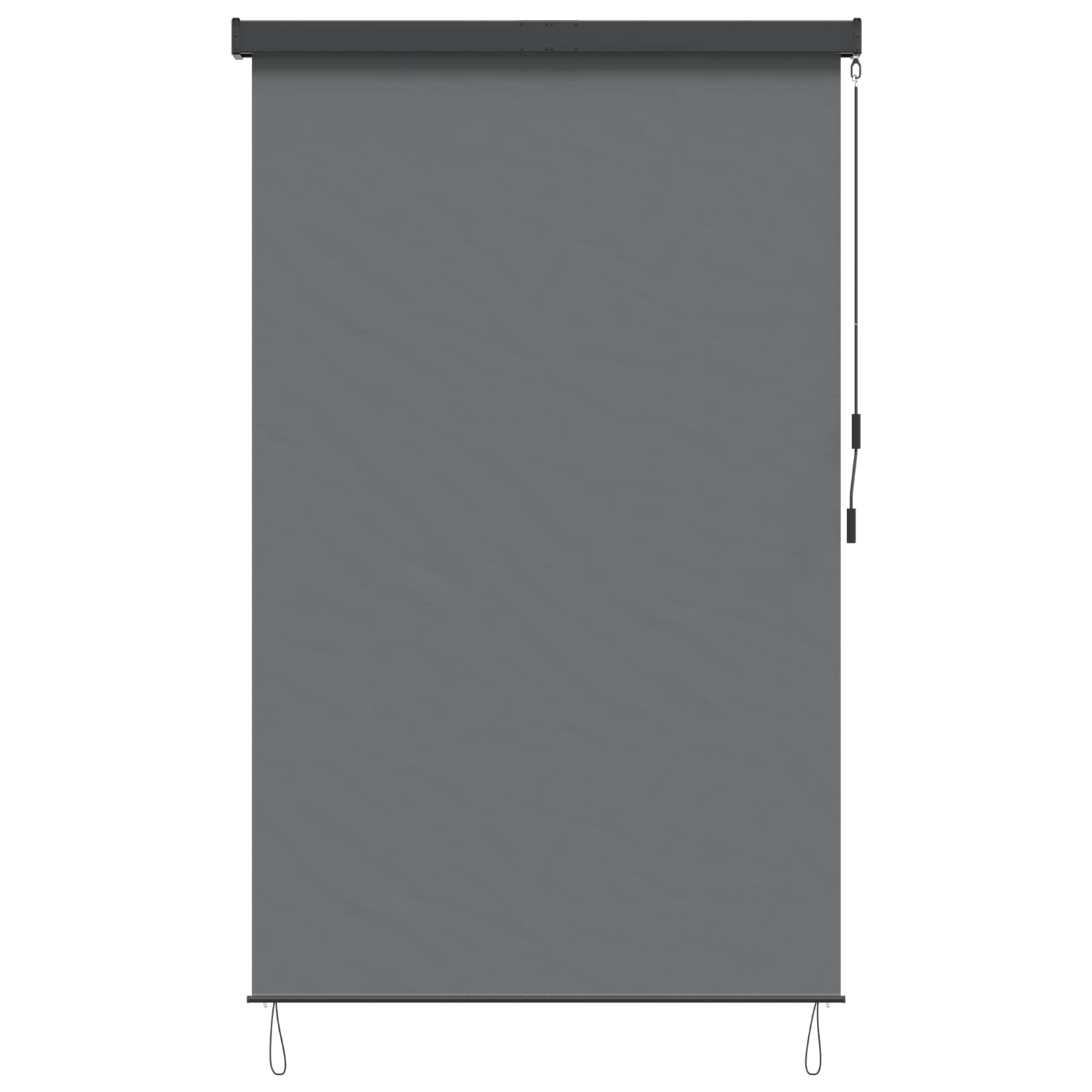 Rolo zavjesa Svjetlosiva 180 x 250 cm Tkanina i aluminij