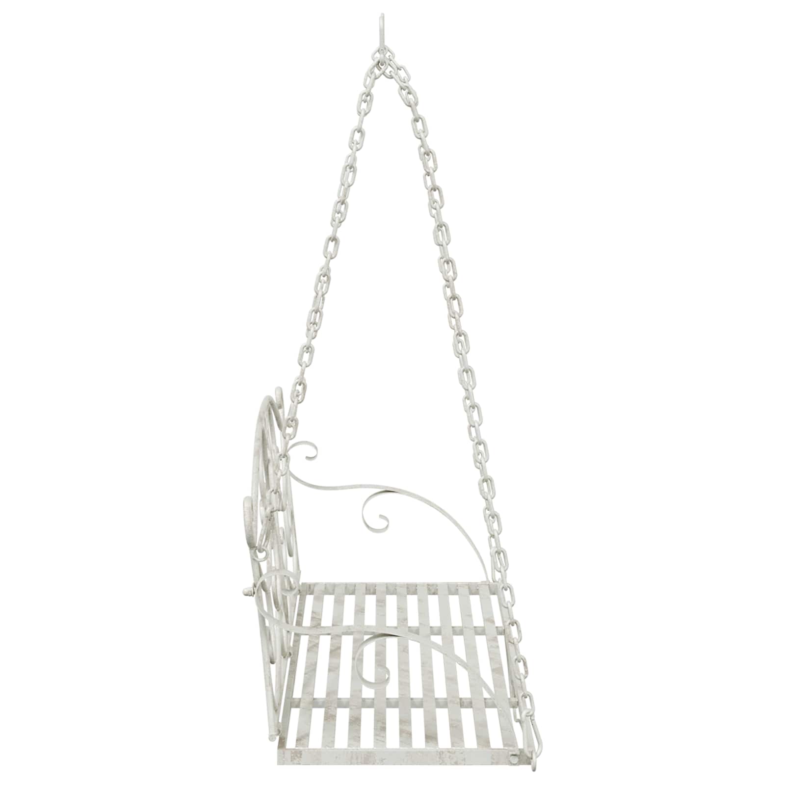 Ljuljačka Čelik 110 x 52,5 x 47 cm Antič White