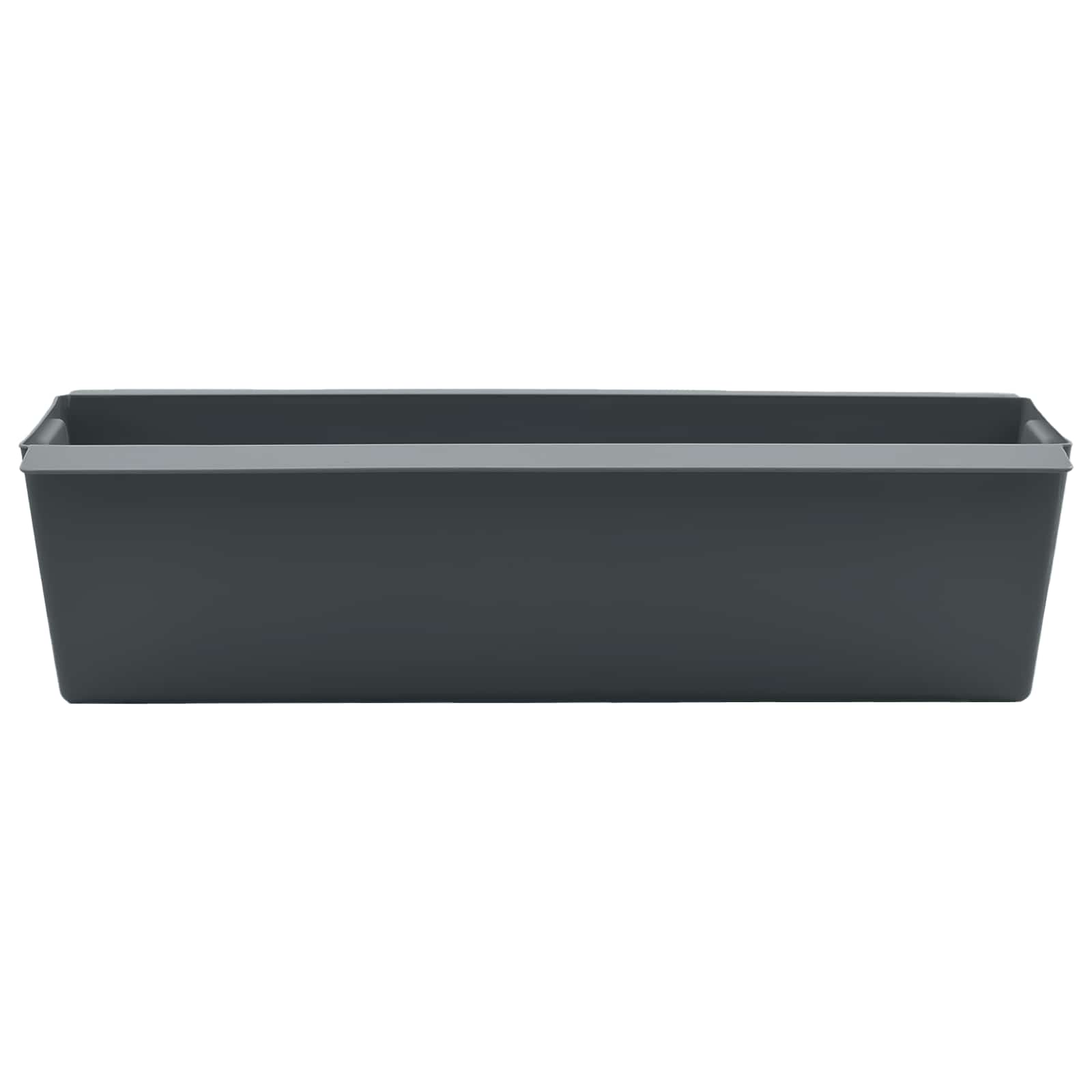 Kutije za cvijeće za Euro palete 24 pcs Siva 36 x 13,5 x 9,5 cm