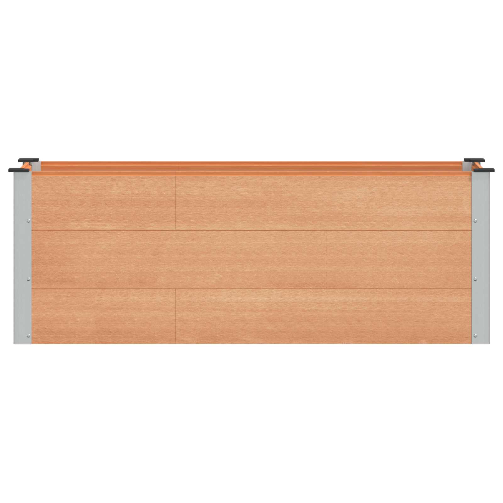 Povišena vrtna gredica Smeđa 150 x 50 x 54 cm