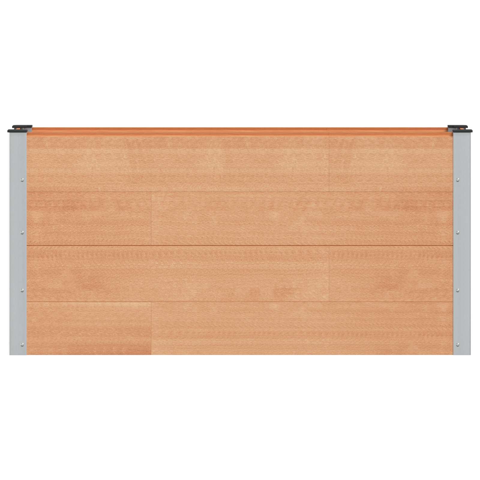 Povišena vrtna gredica Smeđa 150 x 30 x 72 cm