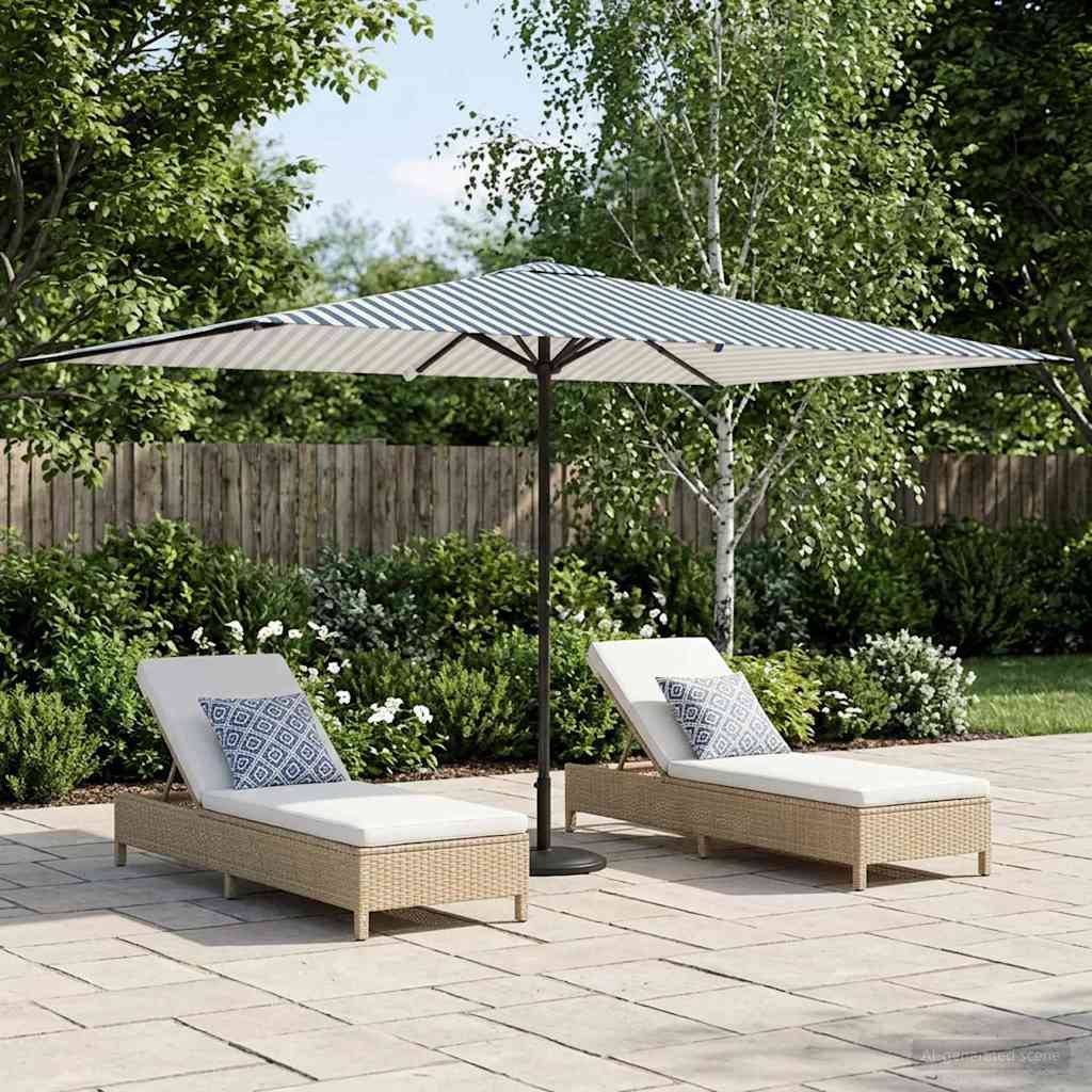 Vrtni suncobran 200 x 300 cm Poliester Pravokutni