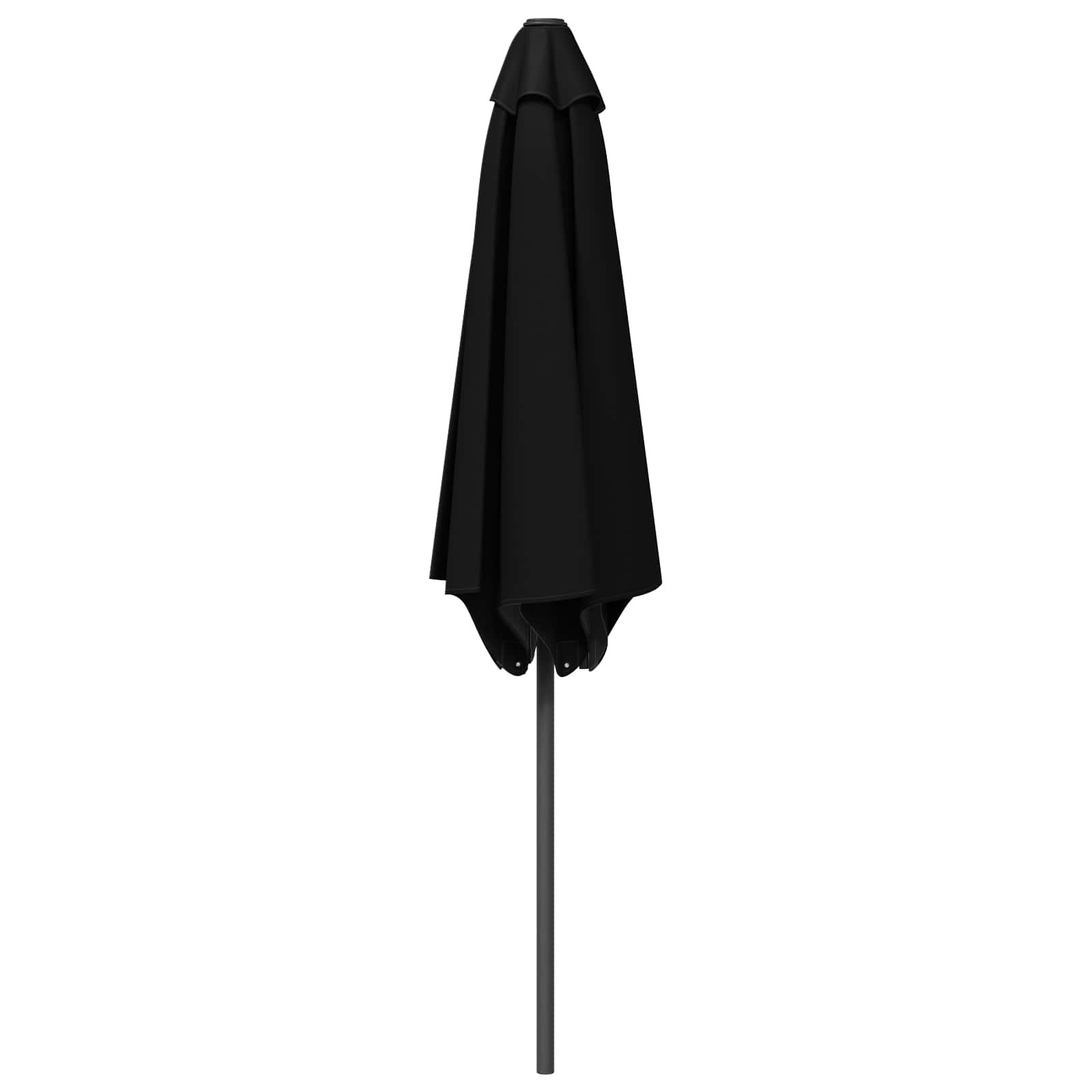 Vrtni suncobran 300 x 300 cm Poliester Pravokutni Crna
