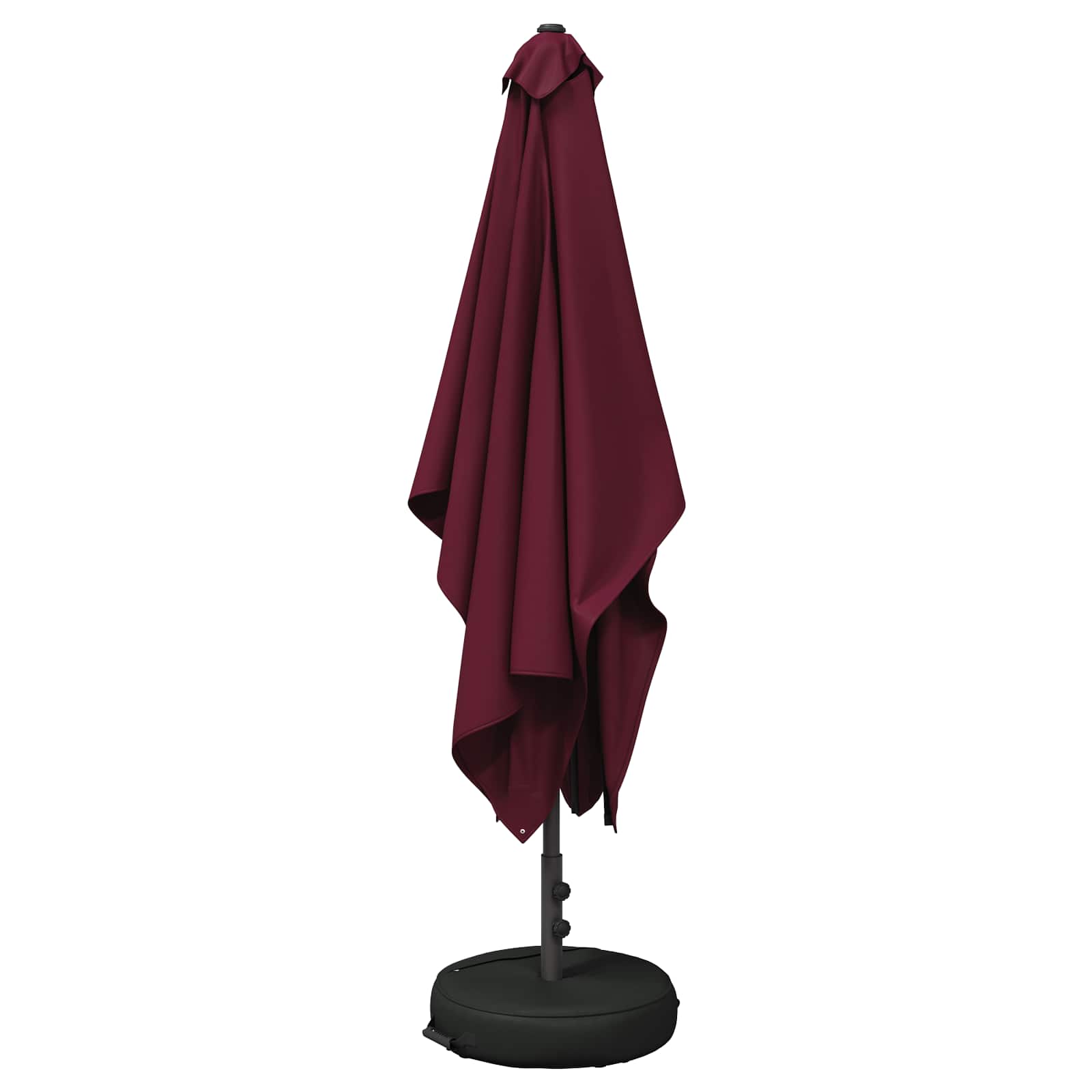 Vrtni Parasol s Podnožjem 200 x 300 cm Poliester Pravokutni