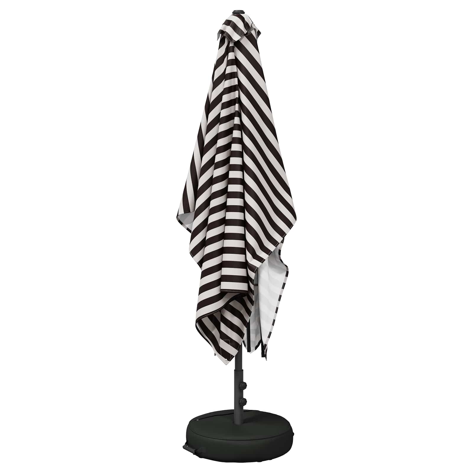 Vrtni Parasol s Podnožjem 200 x 300 cm Poliester Pravokutni