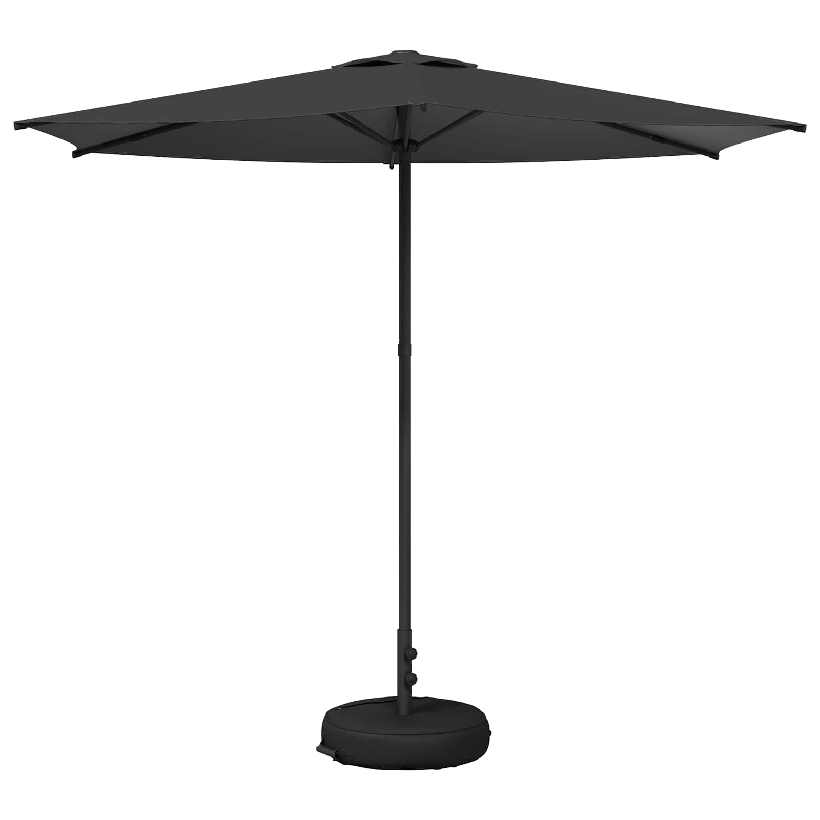 Vrtni Parasol s Podnožjem 270 x 270 cm Poliester Pravokutni