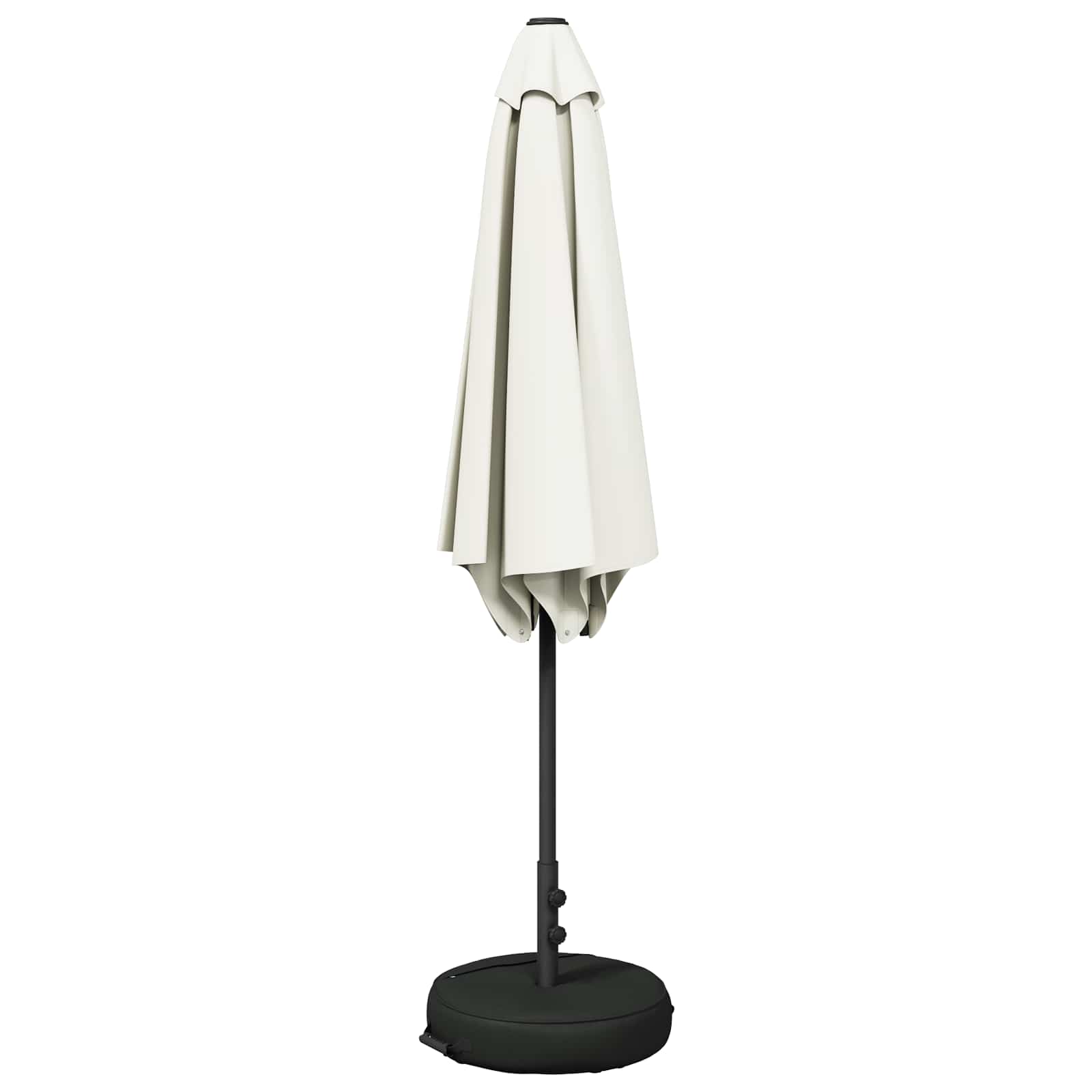 Vrtni Parasol s Podnožjem 300 x 300 cm Poliester Pravokutni