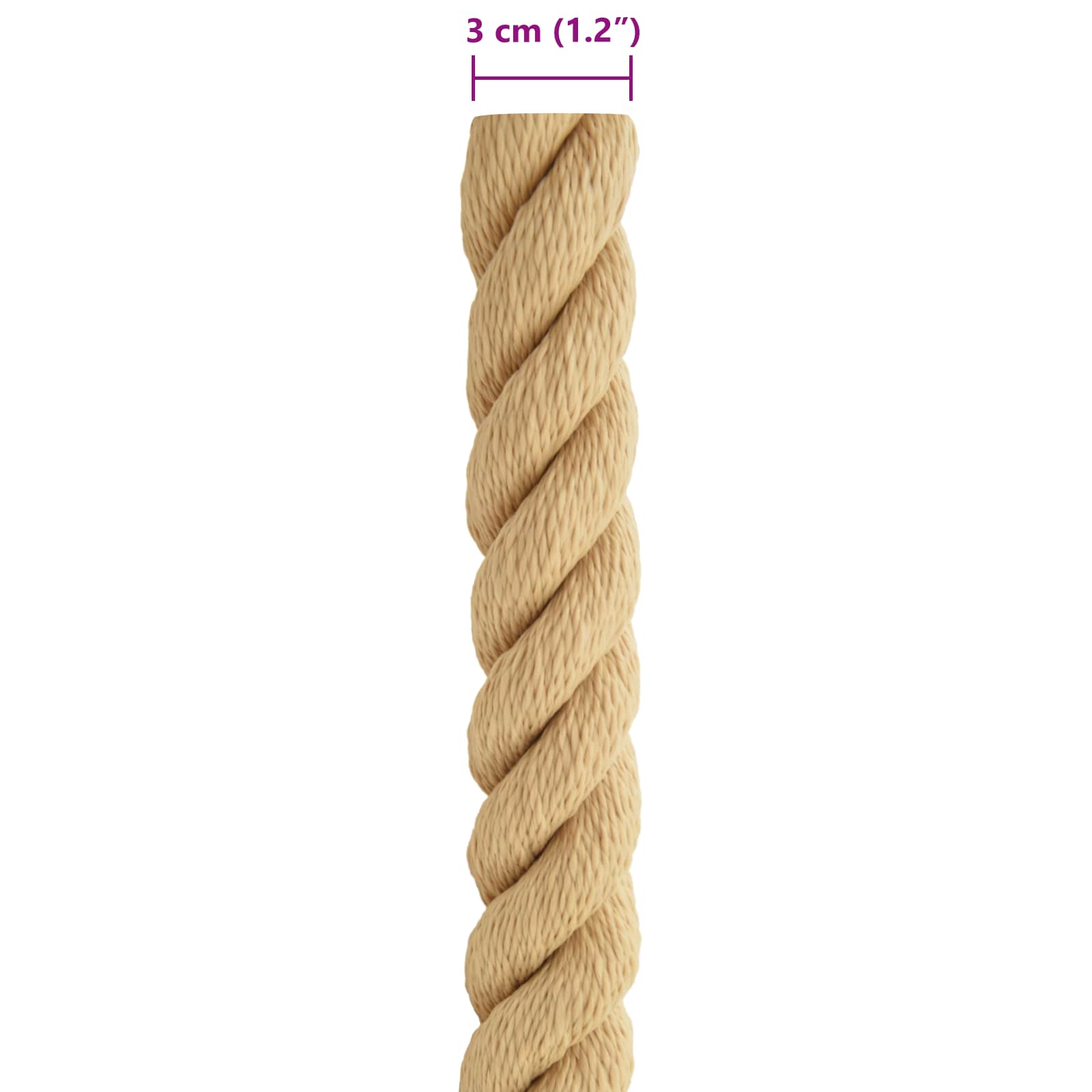 Konopac za čamce 25 m 3 Prirodna PP
