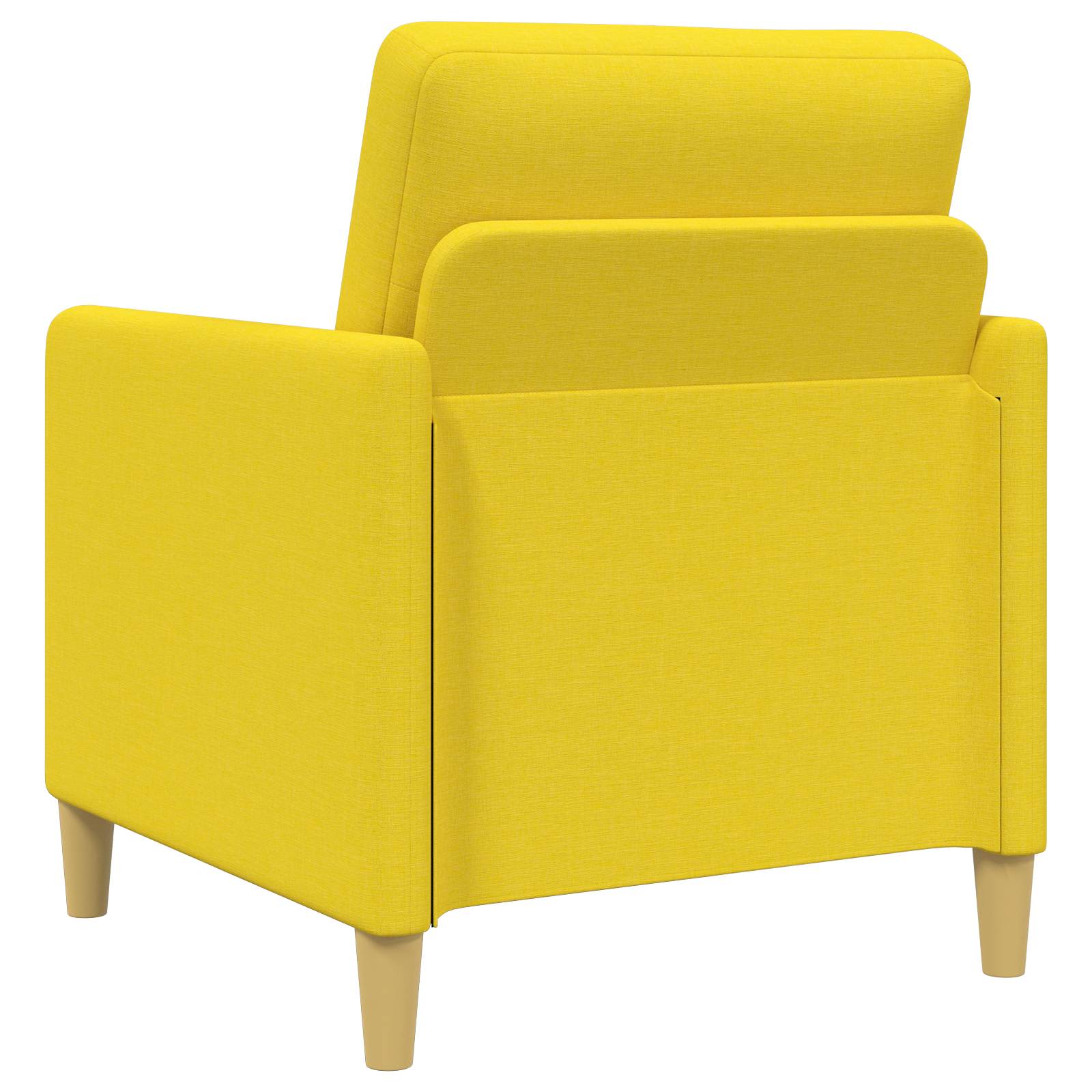Sofa s pohranom Svijetlo žuta 72 x 78 x 87 cm Poliester
