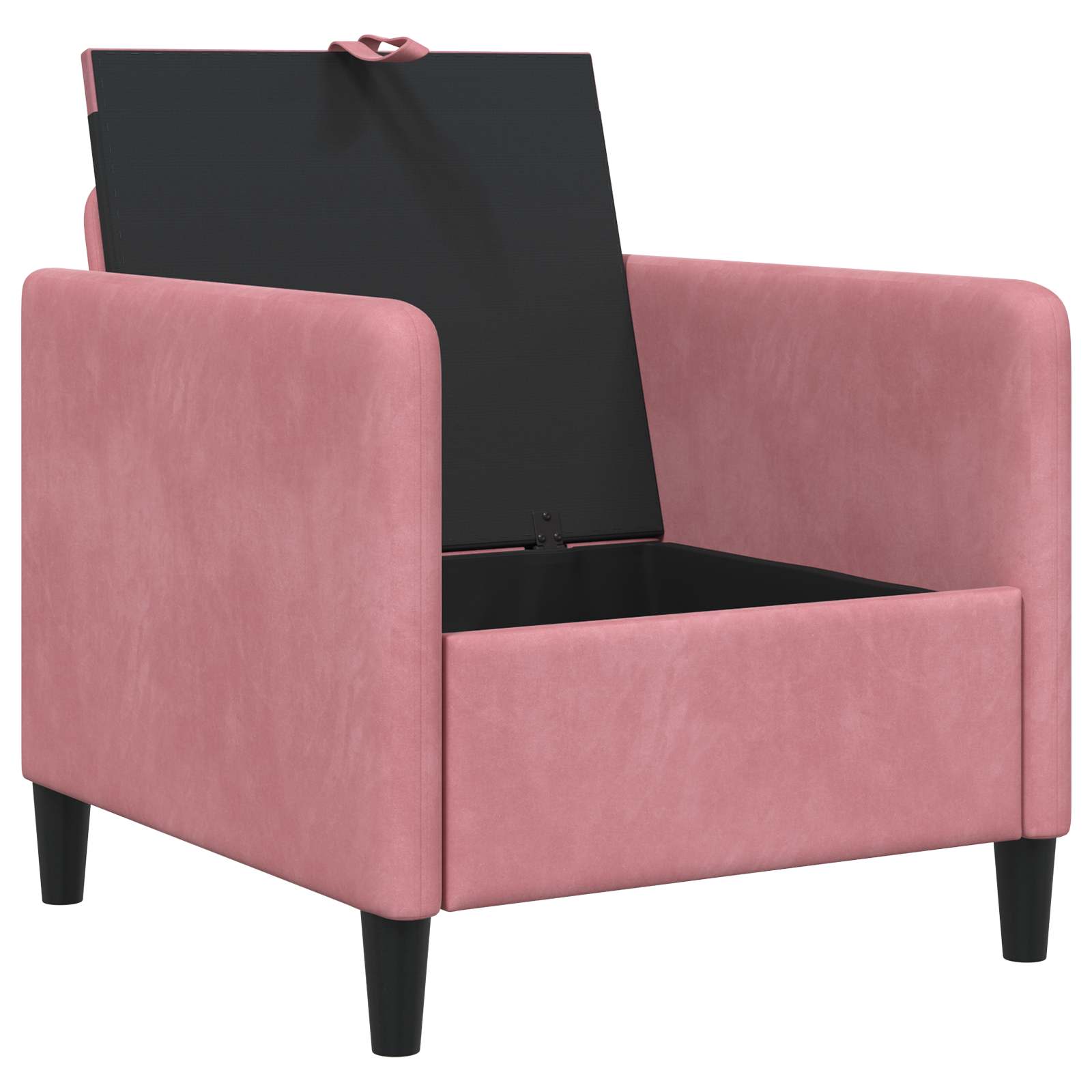 Sofa s pohranom Ružičasta 72 x 78 x 87 cm Poliester