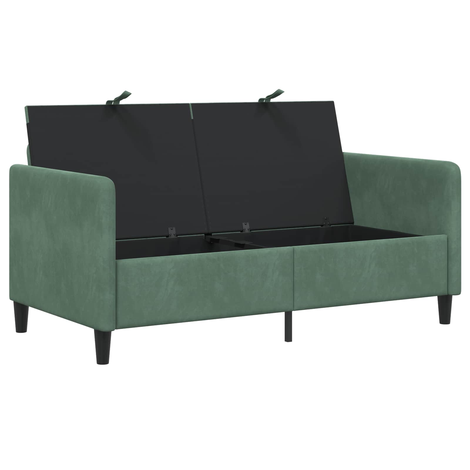 Sofa s pohranom Morska zelena 152 x 78 x 87 cm Poliester