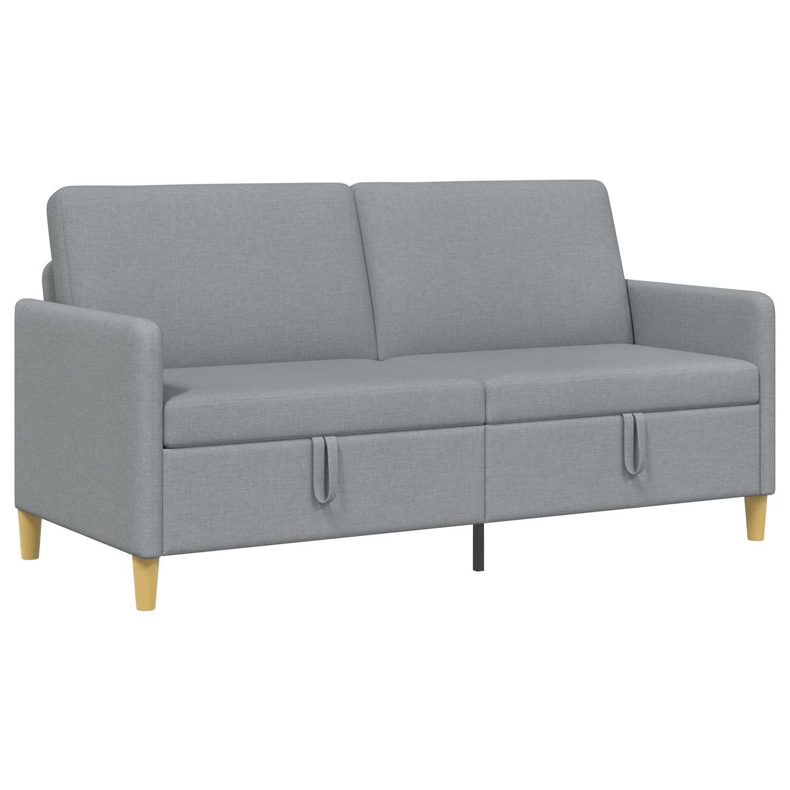 Sofa s pohranom Svjetlosiva 172 x 78 x 87 cm Poliester
