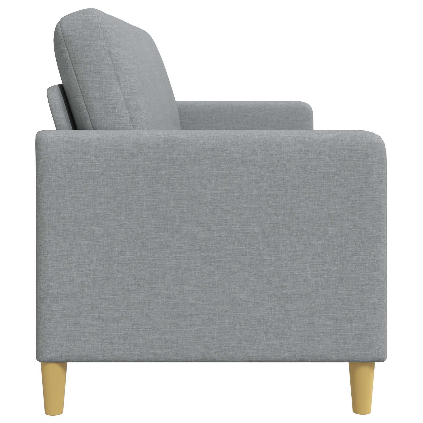 Sofa s pohranom Svjetlosiva 192 x 78 x 87 cm Poliester