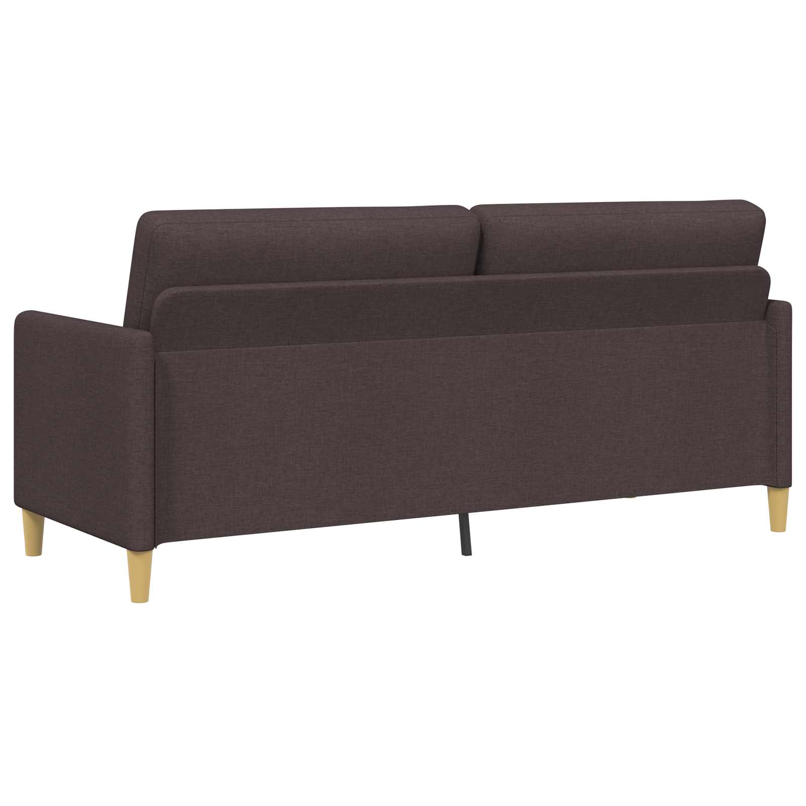 Sofa s pohranom Tamno smeđa 192 x 78 x 87 cm Poliester