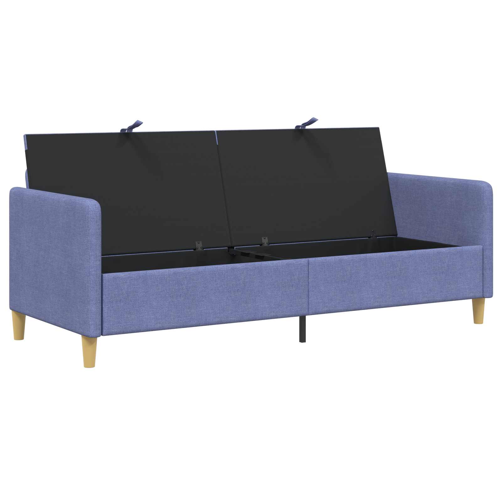 Sofa s pohranom Traper plava 192 x 78 x 87 cm Poliester