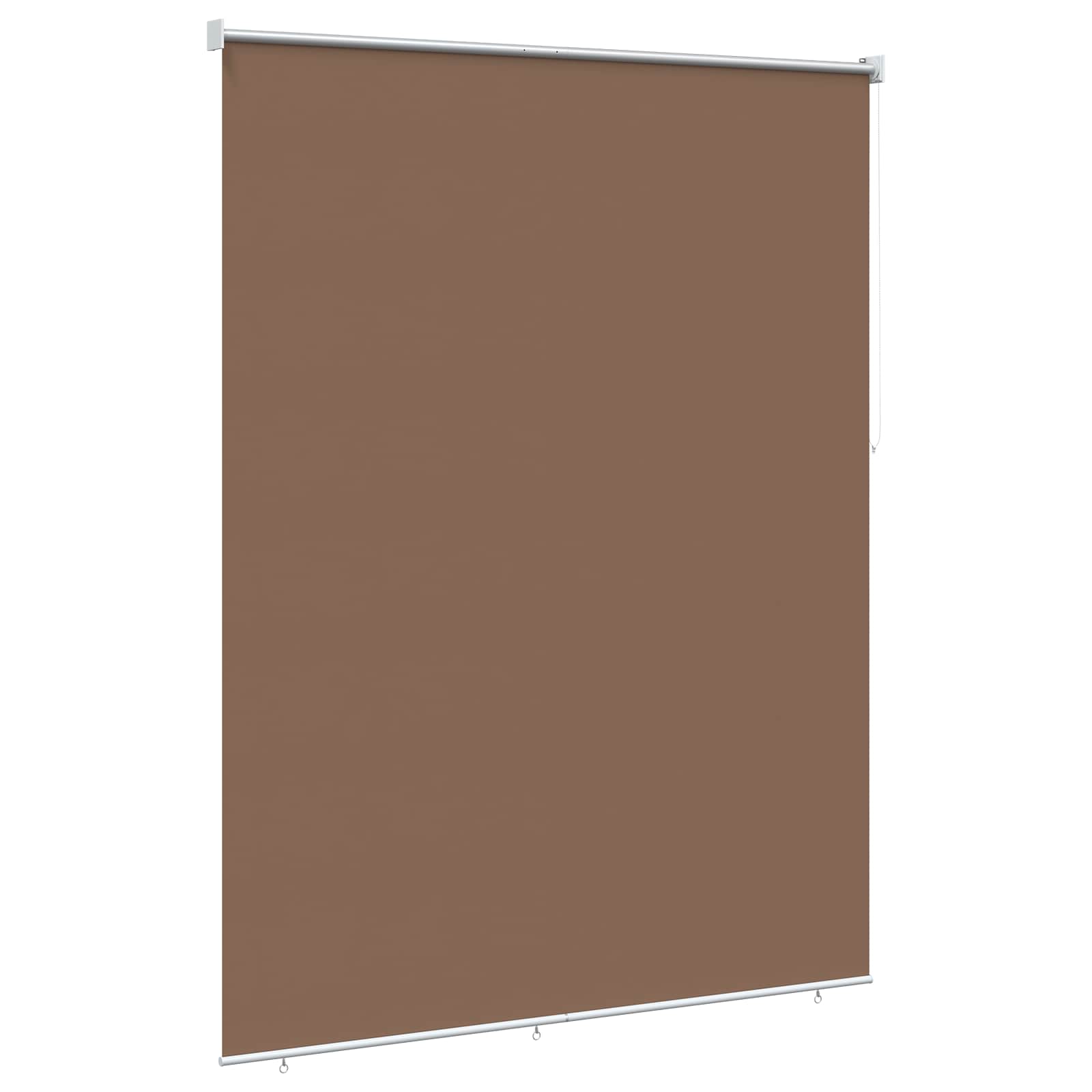 Roleta zaštita od UV zračenja Sivosmeđa 180 x 230 cm Poliester