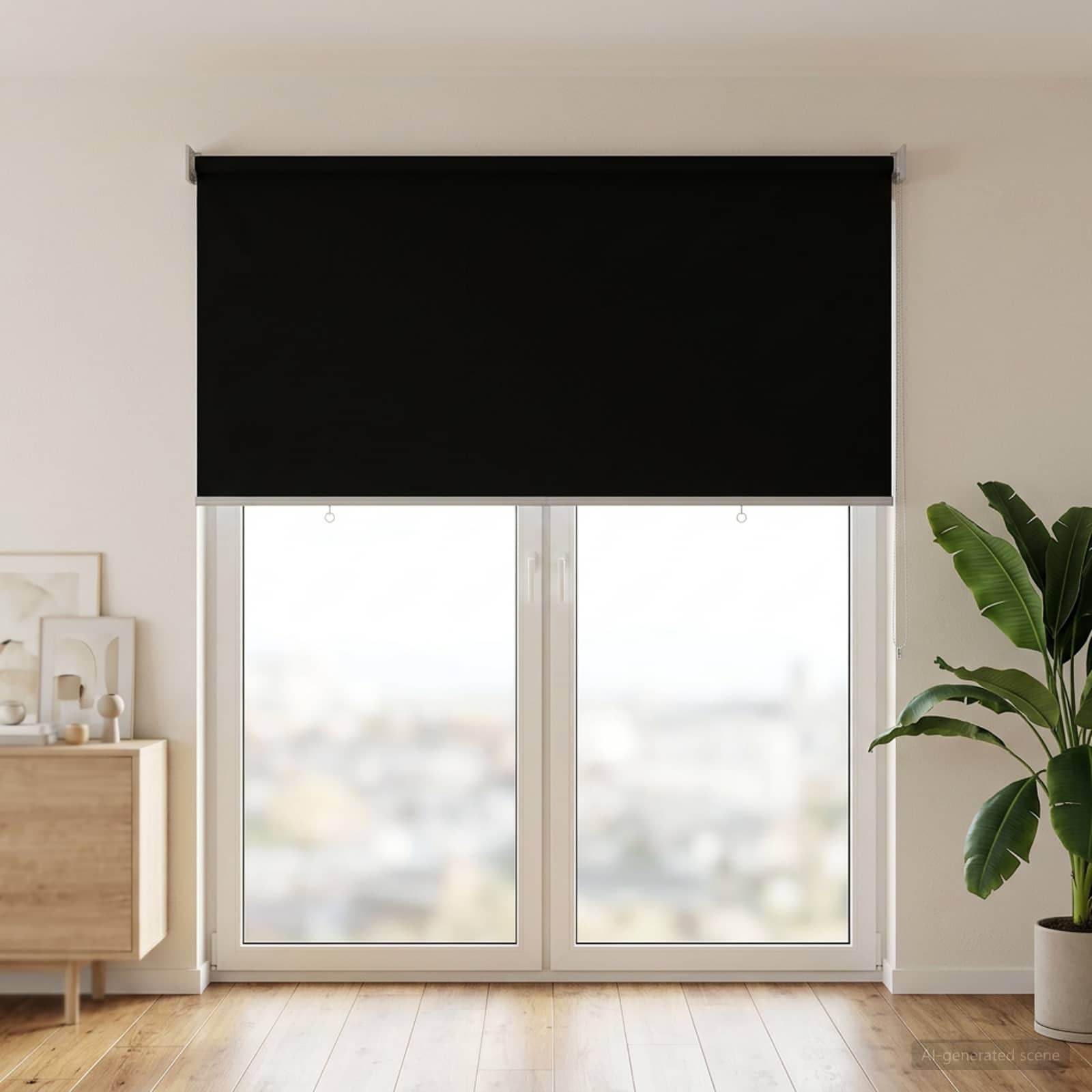 Roleta zaštita od UV zračenja Antracit 140 x 230 cm Poliester