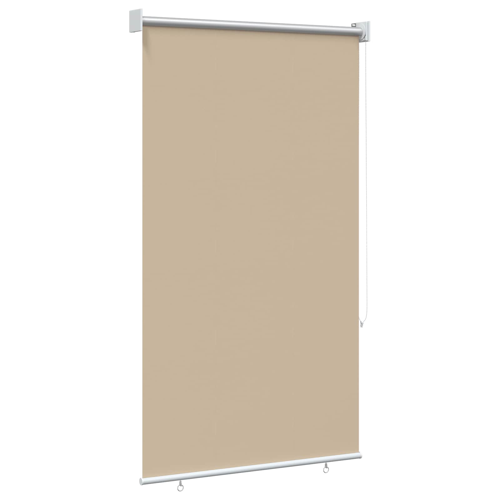 Rolo zavjesa za vanjsku uporabu s UV zaštitom Bež 100 x 140 cm