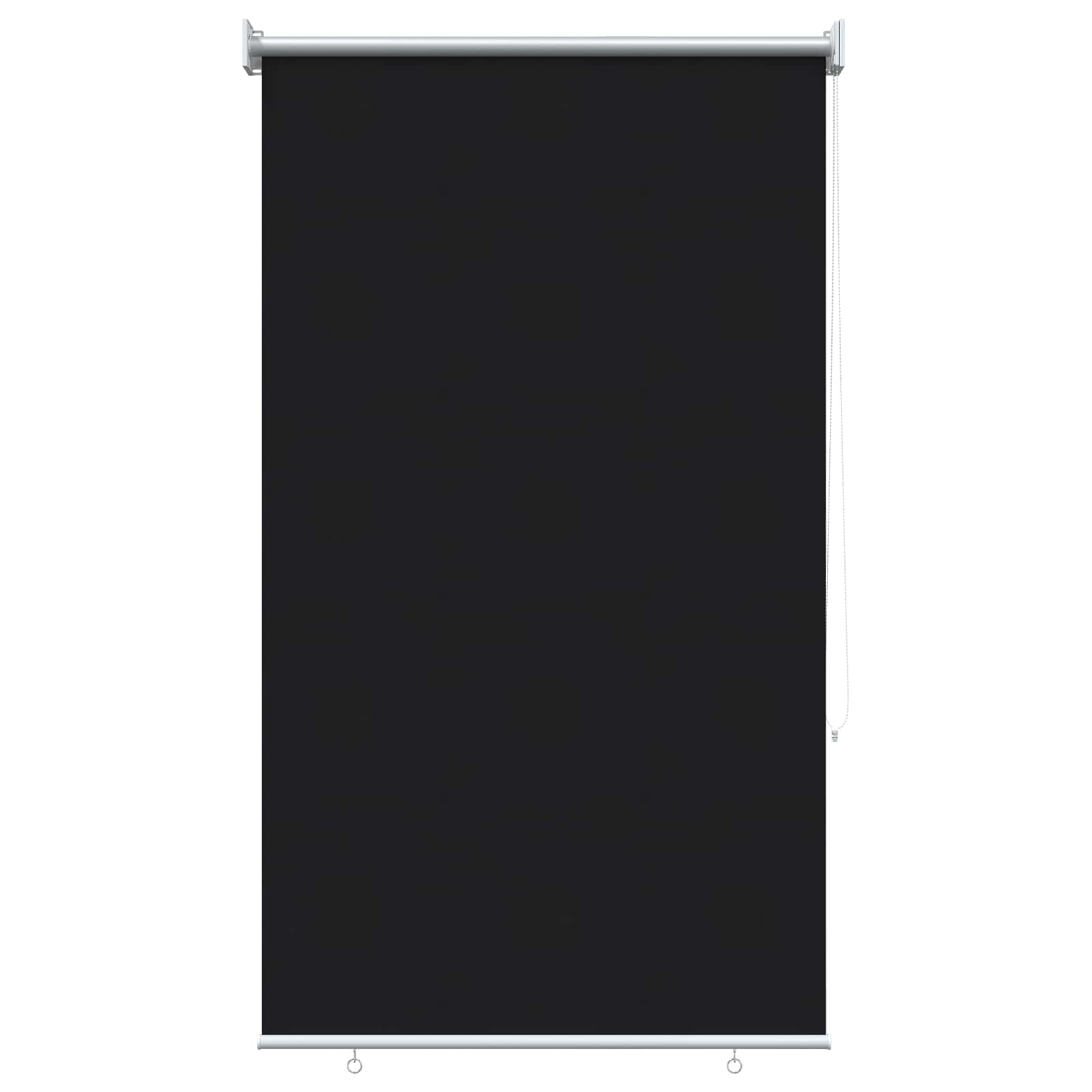 Roleta zaštita od UV zračenja Crna 100 x 140 cm Poliester
