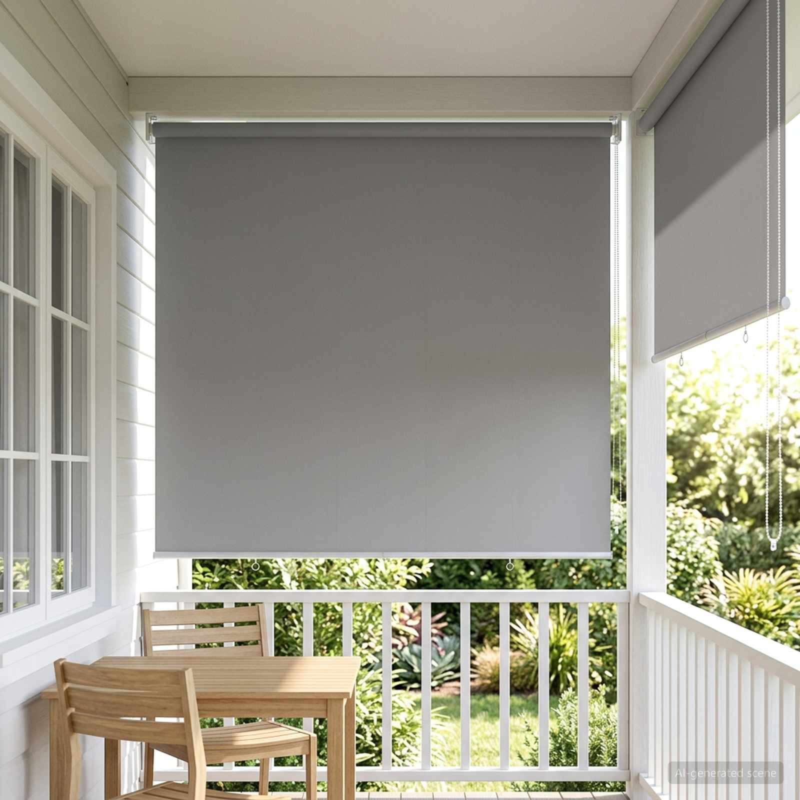 Roleta zaštita od UV zračenja Svjetlosiva 140 x 140 cm