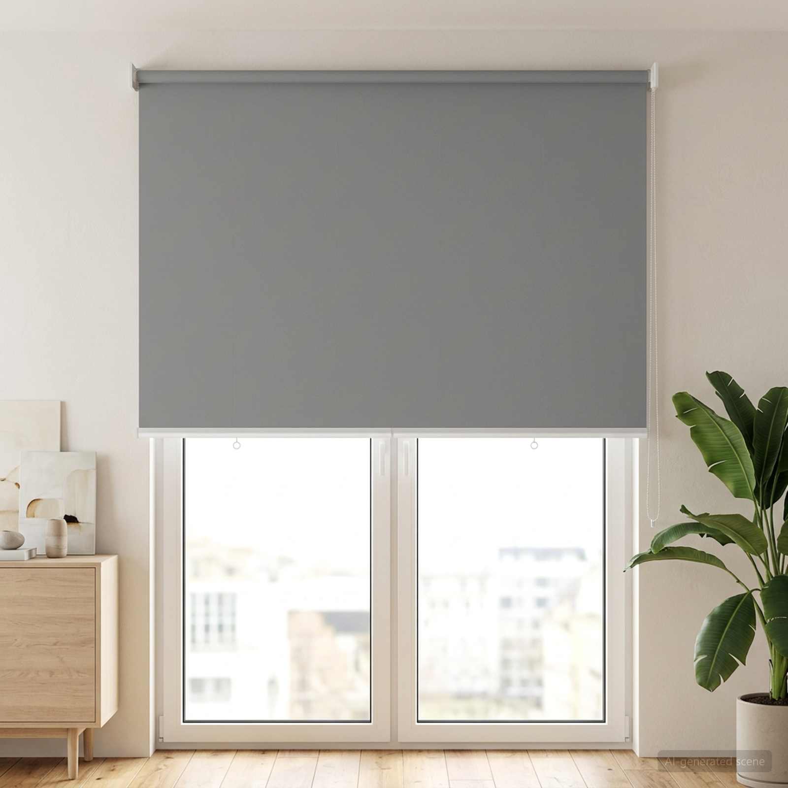 Roleta zaštita od UV zračenja Svjetlosiva 120 x 230 cm