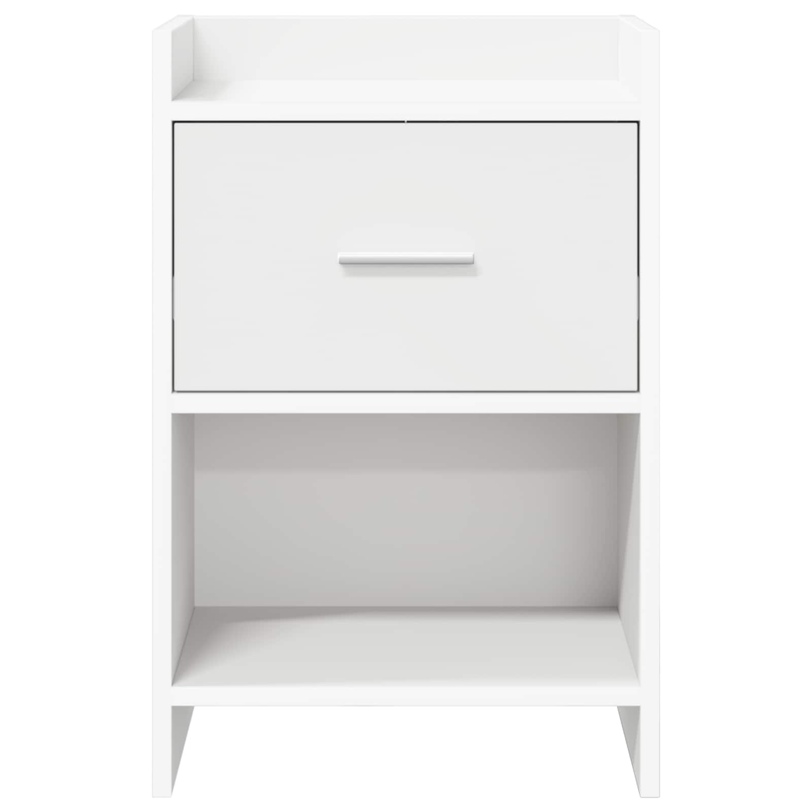 Noćni ormarići 2 pcs Bijela 40 x 30 x 60 cm Konstruirano drvo