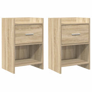 Noćni ormarići 2 pcs Hrast sonoma 40 x 30 x 60 cm