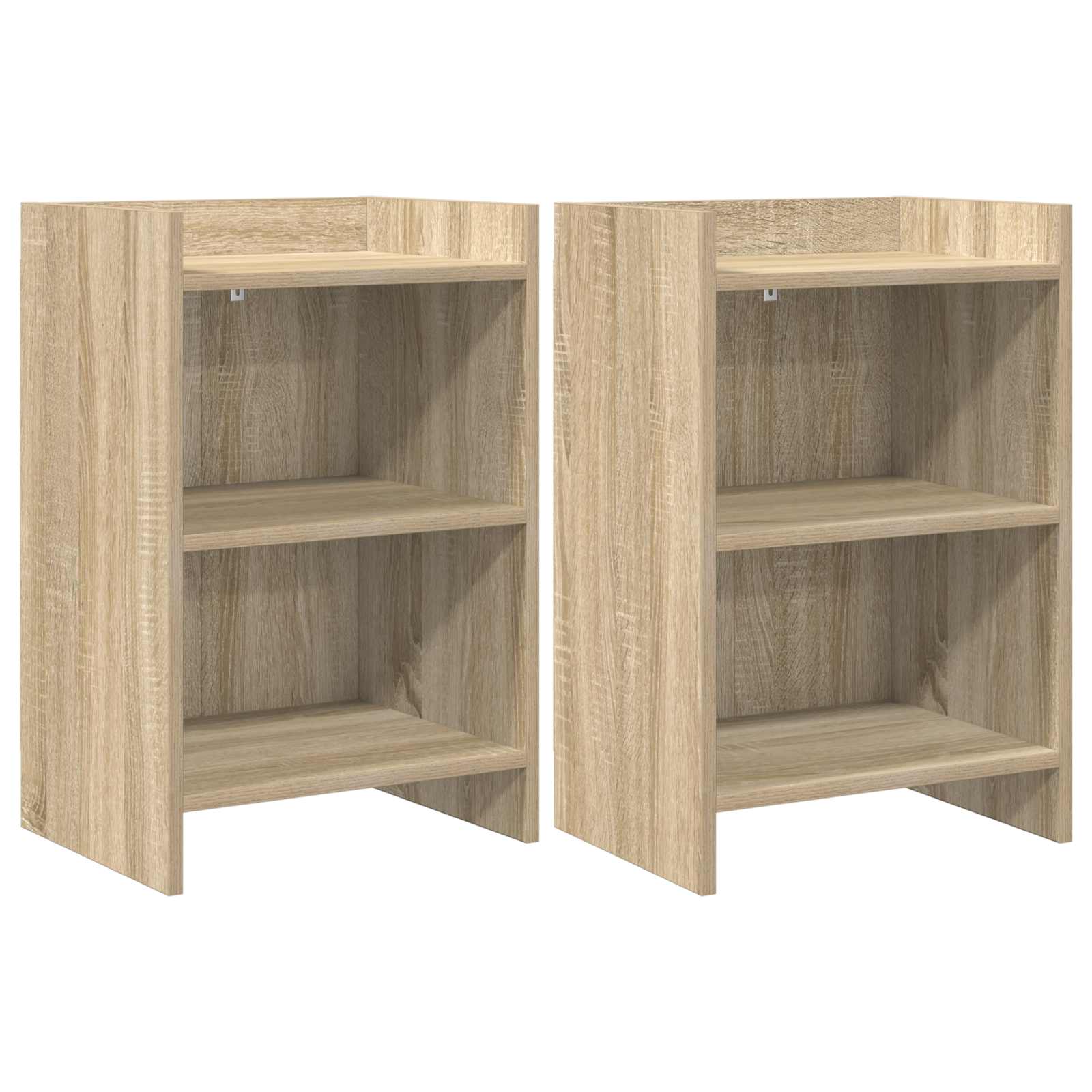 Noćni ormarići 2 pcs Hrast sonoma 40 x 30 x 60 cm
