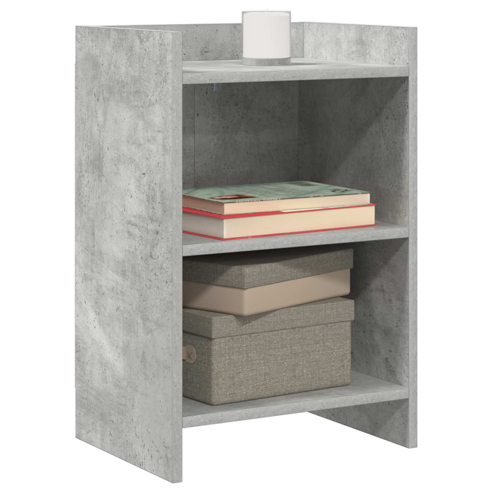 Noćni ormarići Betonska siva 40 x 30 x 60 cm Konstruirano drvo