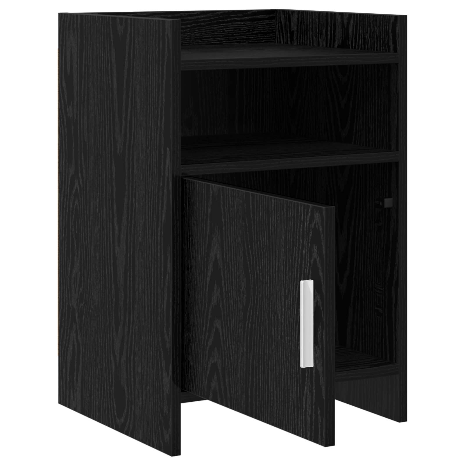 Noćni ormarići Crni hrast 40 x 36 x 60 cm Konstruirano drvo