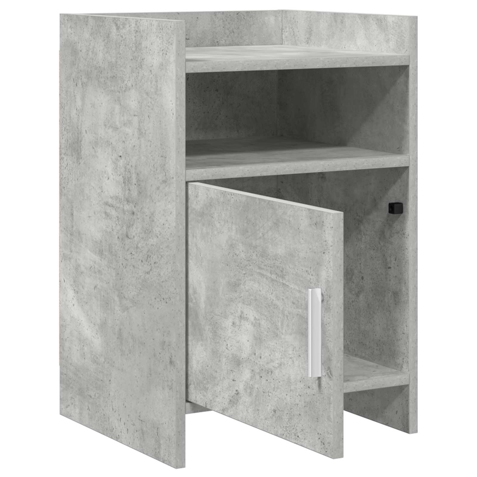 Noćni ormarići 2 pcs Betonska siva 40 x 36 x 60 cm