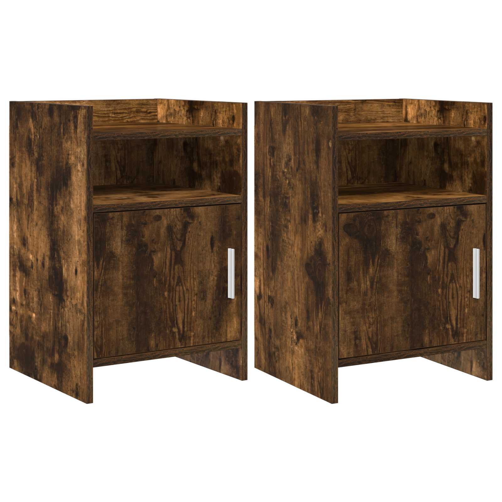 Noćni ormarići 2 pcs Dimljeni hrast 40 x 36 x 60 cm
