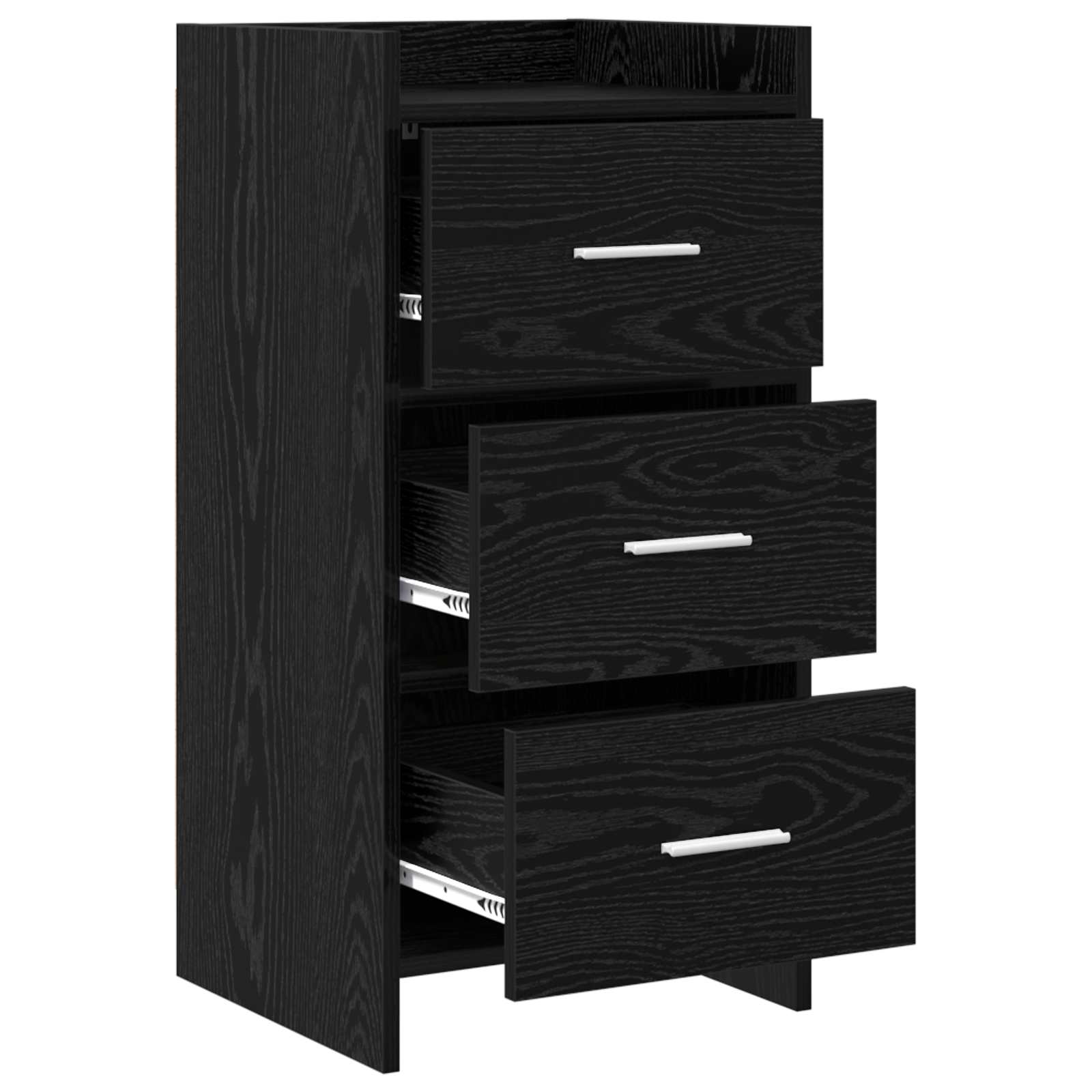 Kreveta Crni hrast 40 x 36 x 80 cm Konstruirano drvo