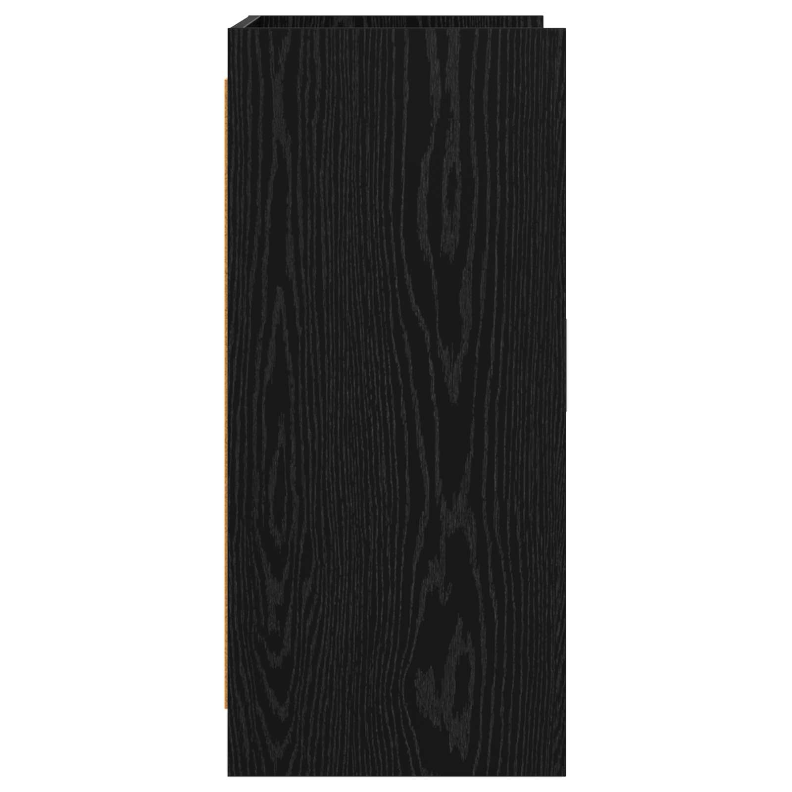 Kreveta Crni hrast 72 x 36 x 80 cm Konstruirano drvo
