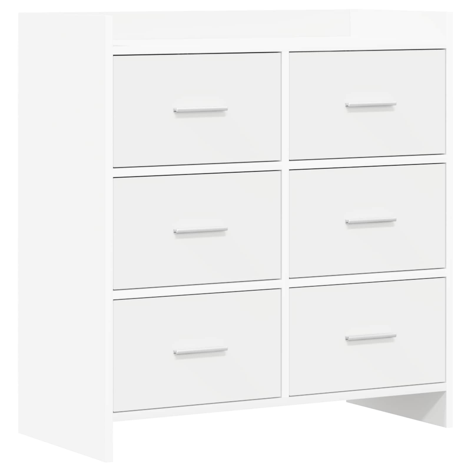Kreveta Bijela 75 x 33 x 80 cm Konstruirano drvo