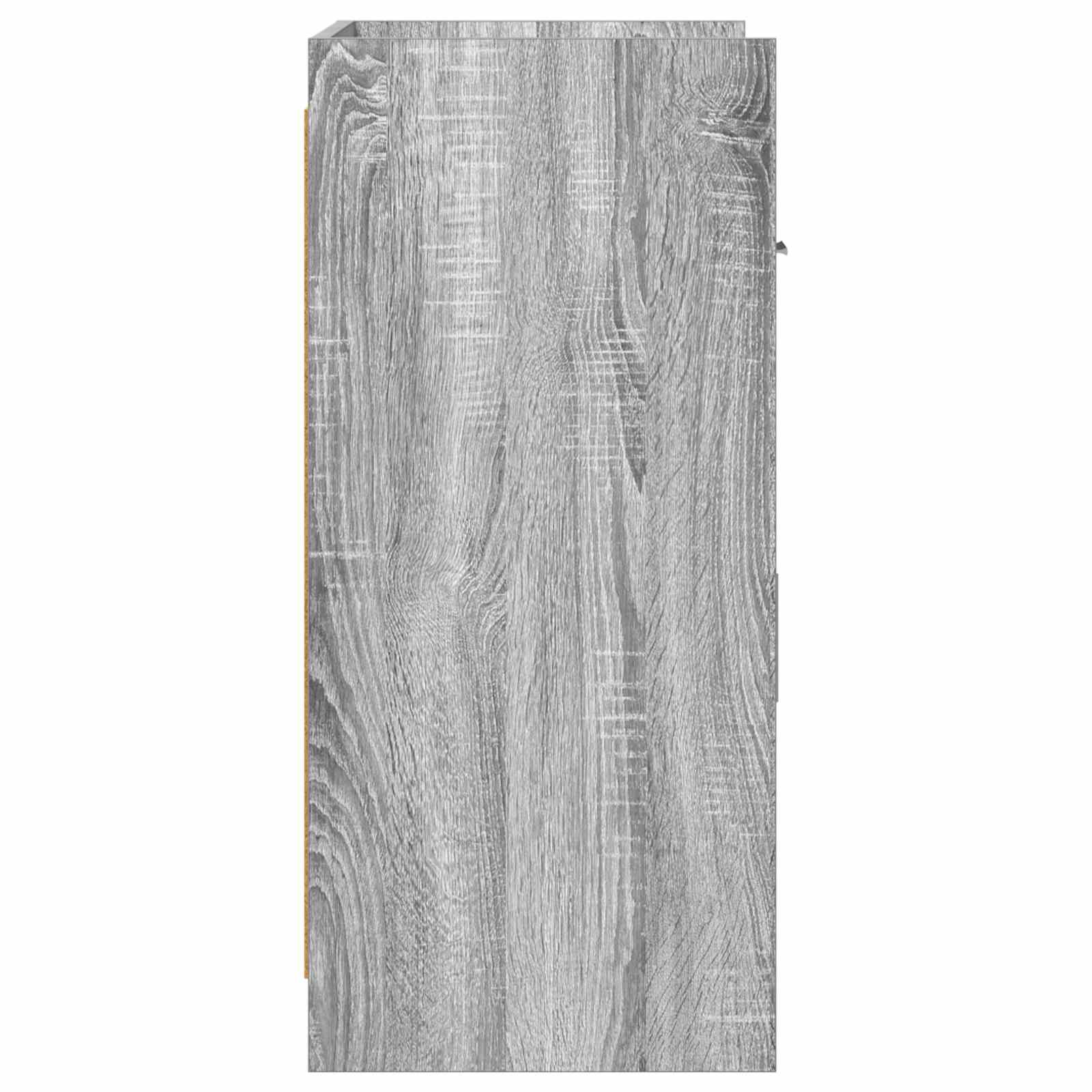 Kreveta Siva Sonoma 75 x 36 x 80 cm Konstruirano drvo