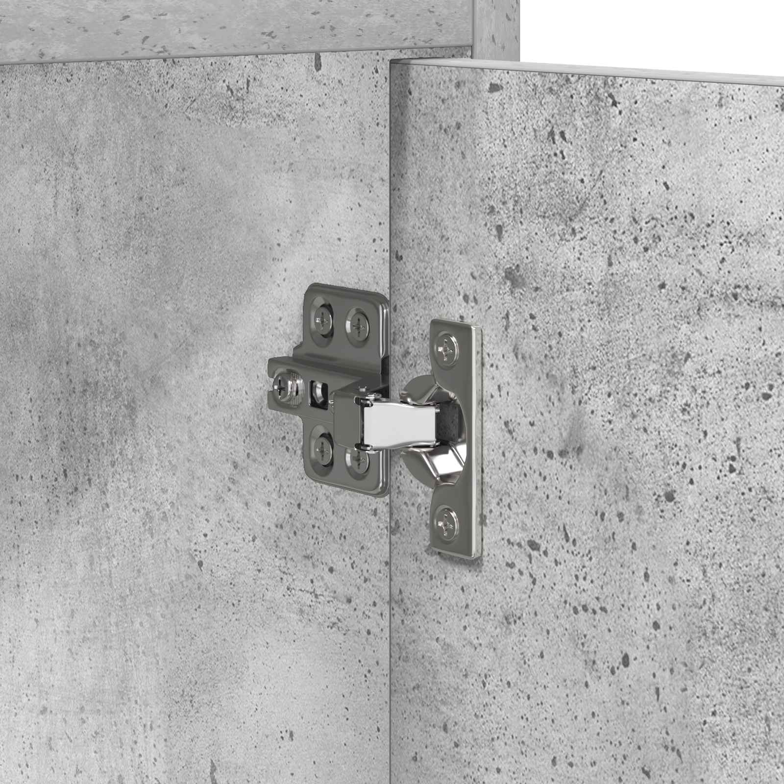 TV ormar 168 x 33 x 47 cm Betonska siva Konstruirano drvo