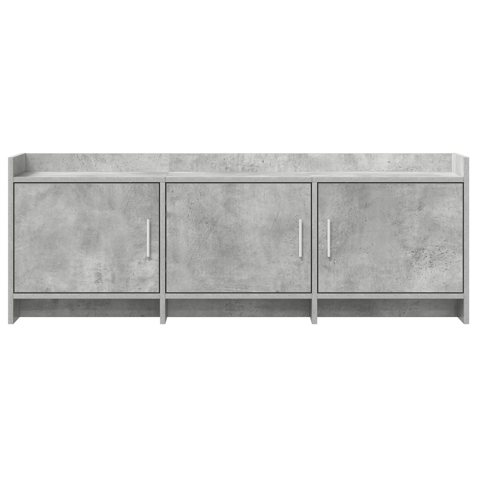 TV ormar 130 x 33 x 47 cm Betonska siva Konstruirano drvo