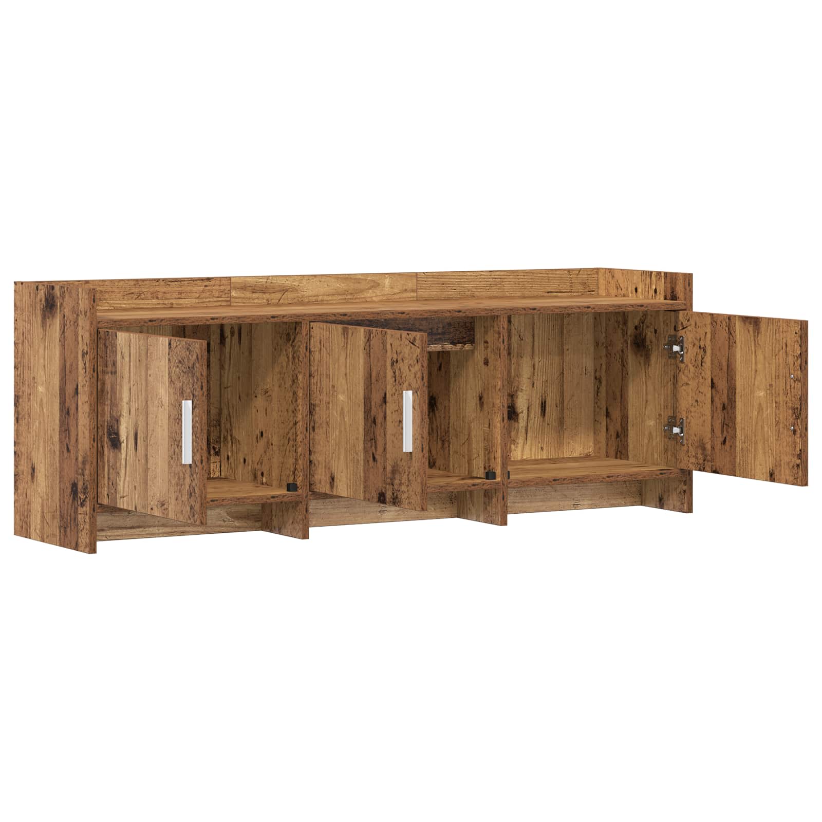 TV ormar 130 x 33 x 47 cm Staro drvo Konstruirano drvo