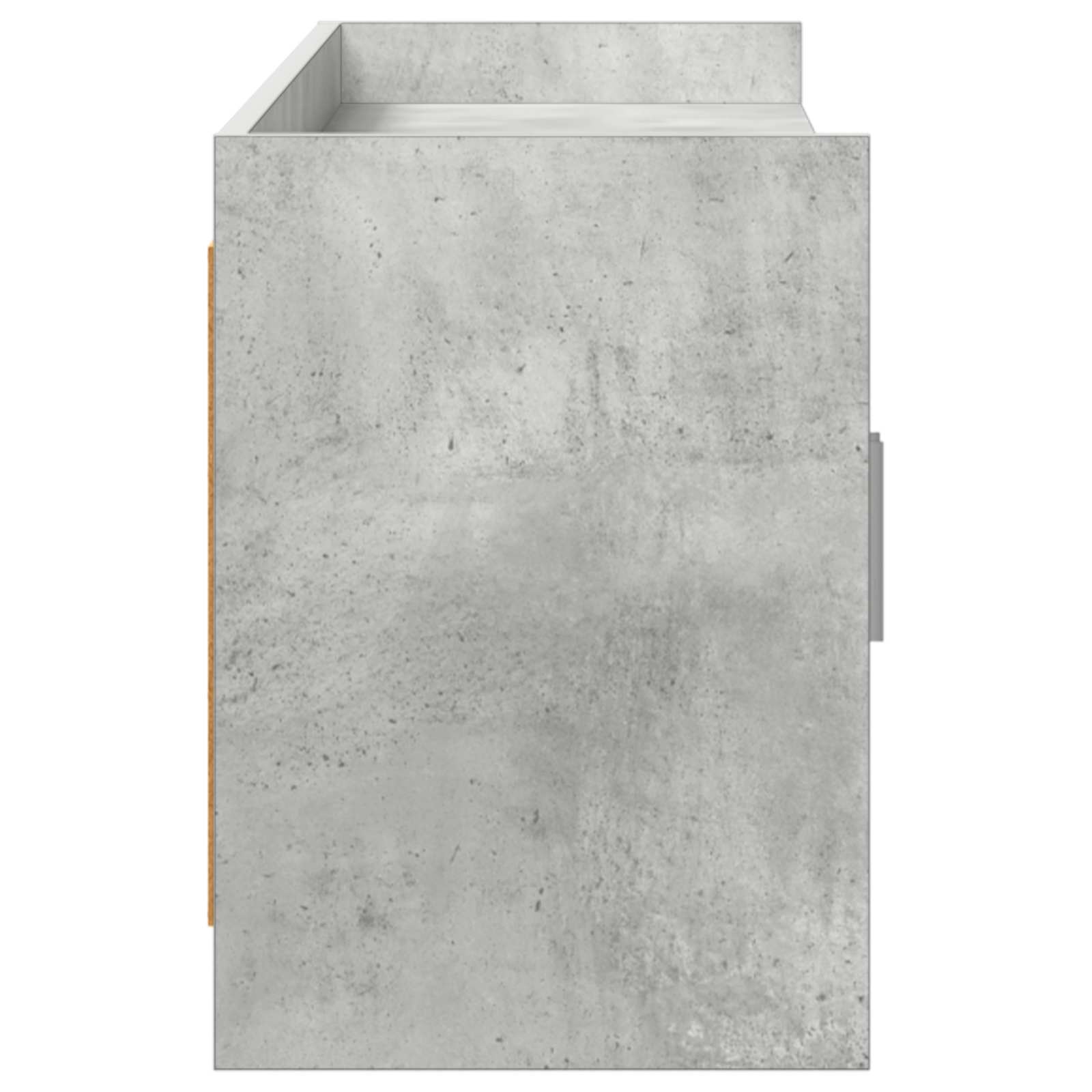 TV ormar 168 x 33 x 47 cm Betonska siva Konstruirano drvo