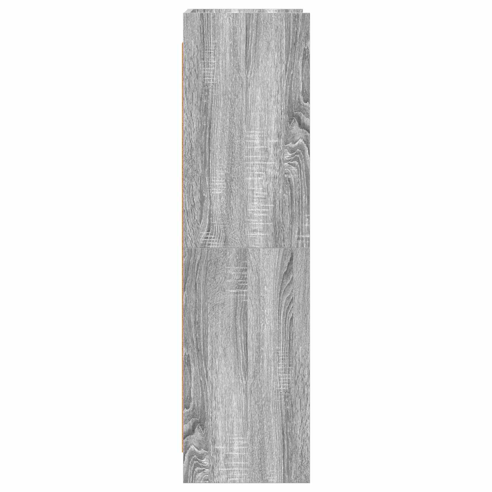 Police za knjige Siva Sonoma 59 x 30 x 111 cm Konstruirano drvo