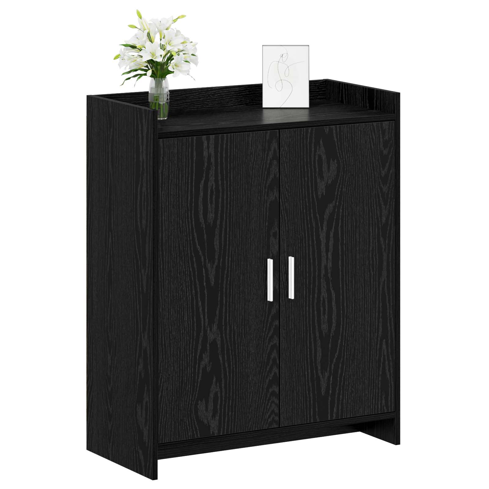 Ormar za cipele Crni hrast 73,5 x 36 x 92 cm Konstruirano drvo