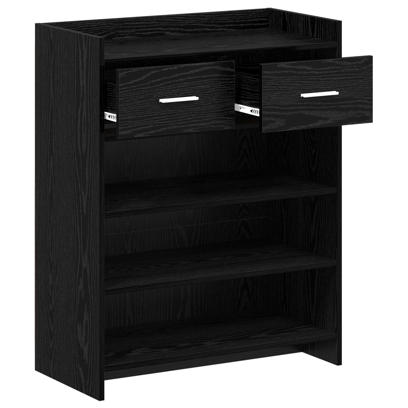 Ormar za cipele Crni hrast 73,5 x 36 x 92 cm Konstruirano drvo