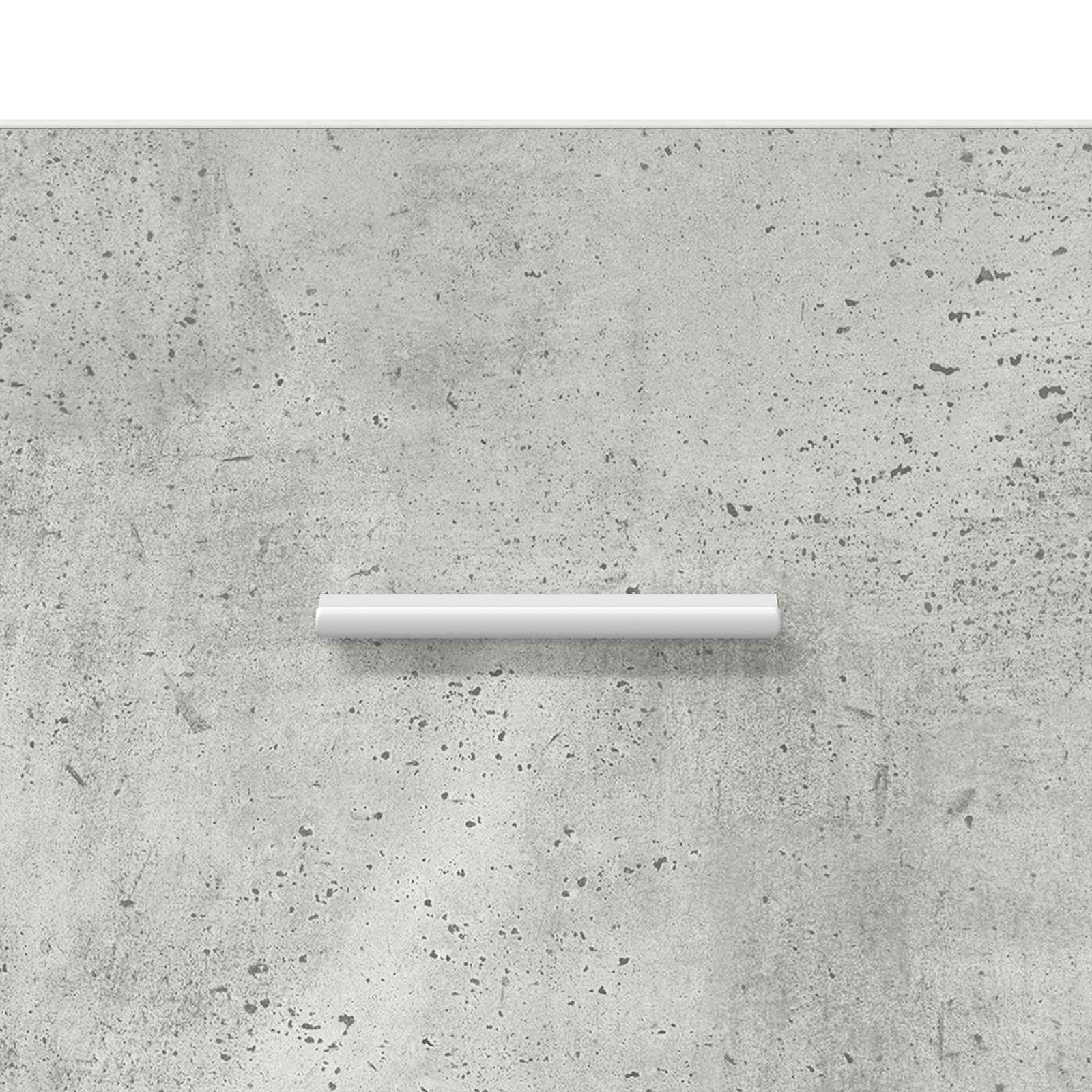 Ormar za cipele Betonska siva 48 x 36 x 92 cm Konstruirano drvo