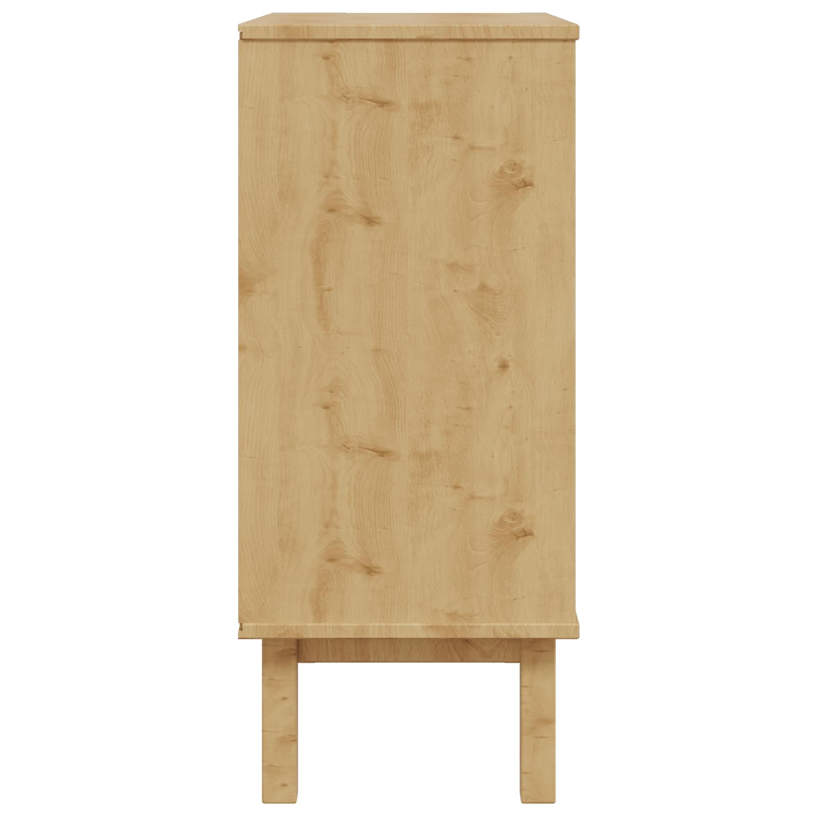 Komoda OTTA Crna 76,5 x 39,5 x 90 cm Masivna borovina