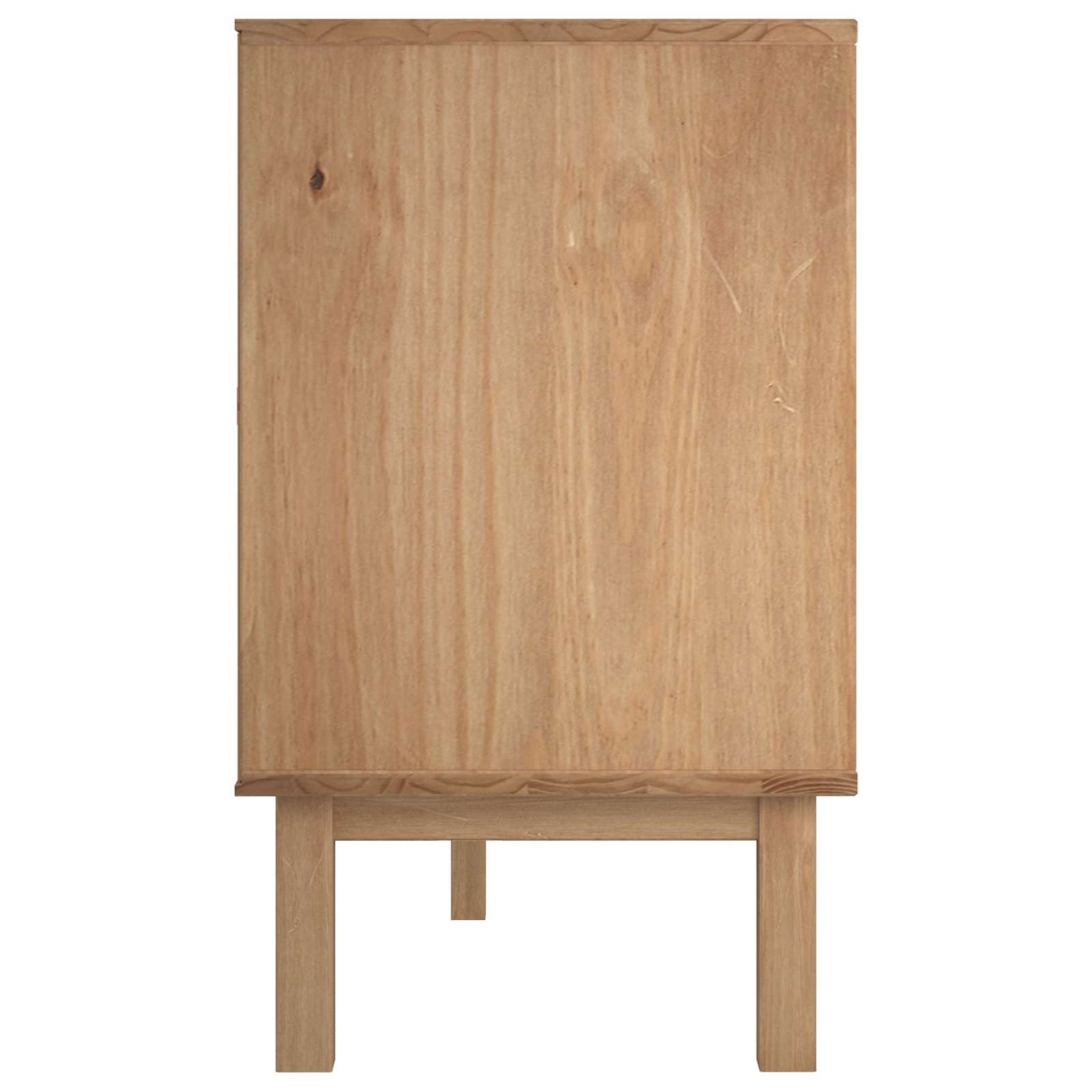 Kreveta OTTA Crna 113,5 x 43 x 73 cm Masivna borovina