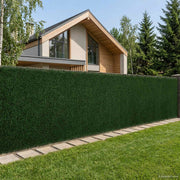 Umjetna ograda Tamnozelena 1 x 4 m PVC i čelik
