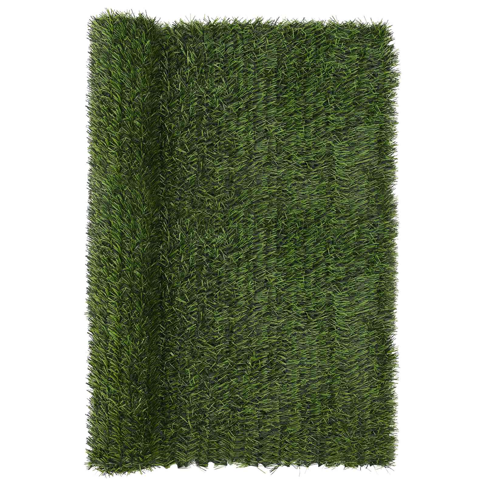 Umjetna ograda Svijetlo zelena 1,5 x 4 m PVC i čelik