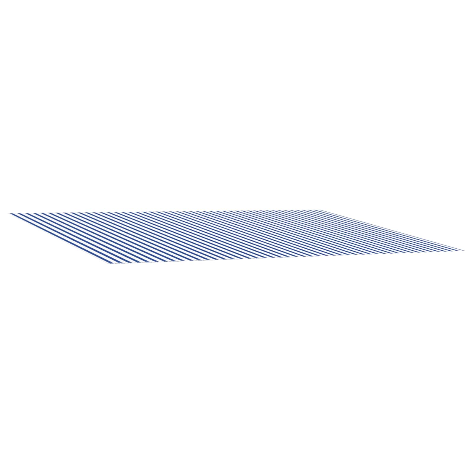 Zamjensko platno za tendu Plava i bijela 400 × 300 cm Poliester