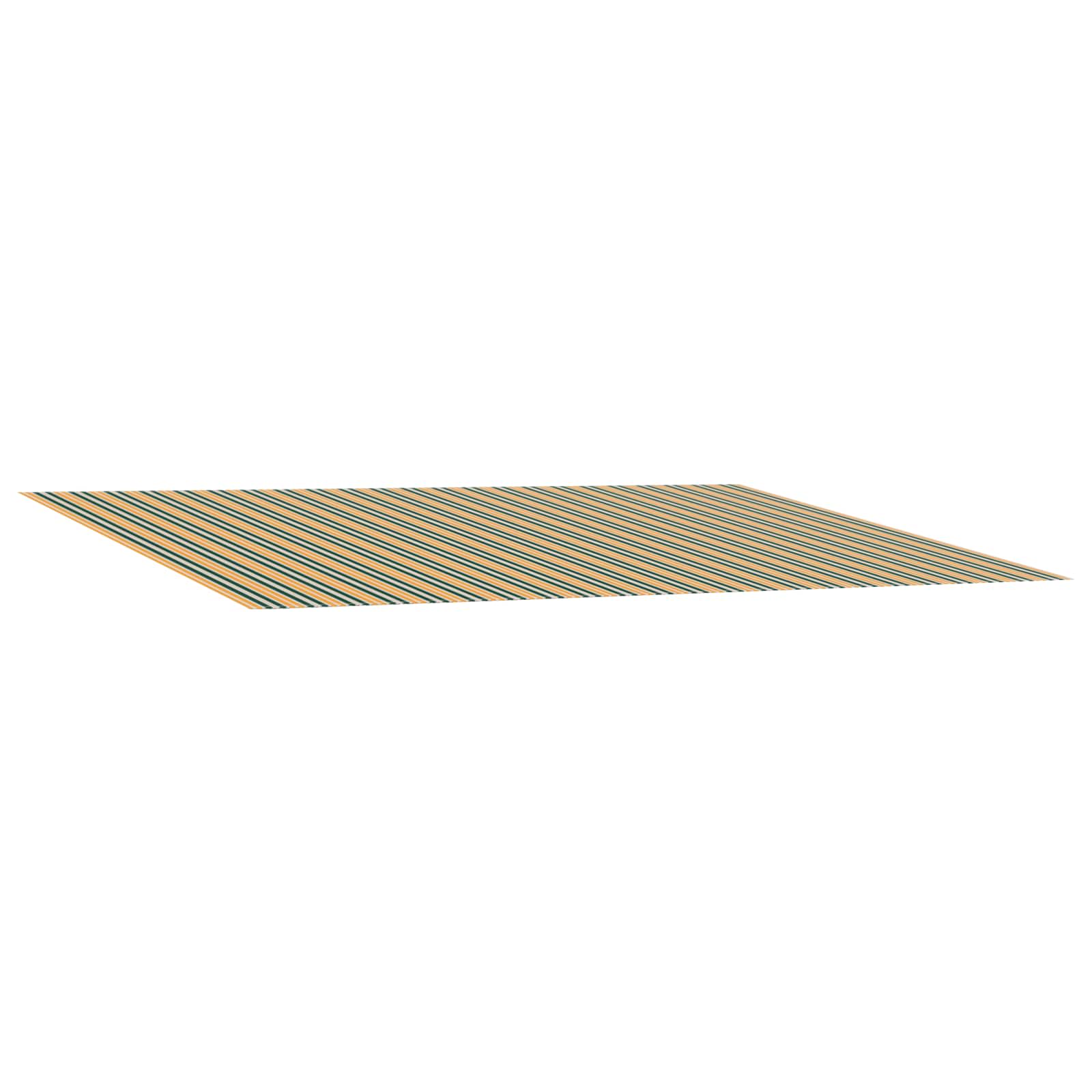 Zamjensko platno za tendu Zelena i žuta 400 × 300 cm Poliester